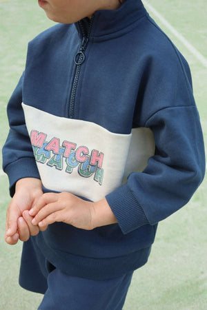 Kinder-Sweatshirt Lou Spellbound von Konges Sløjd, Rückansicht