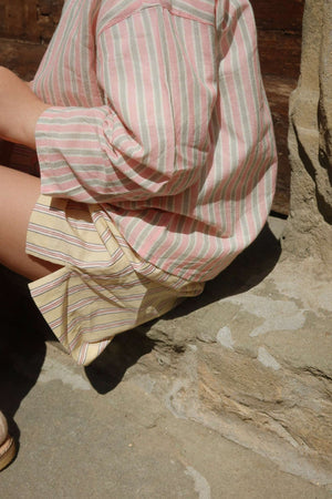 Konges Sløjd Luli Shirt Blush Stripe – Rückansicht
