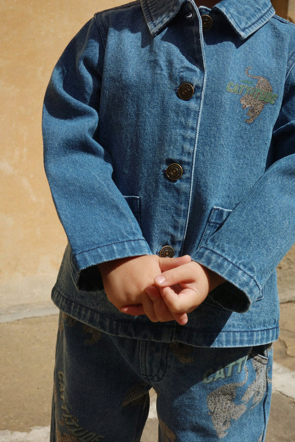 Magot Denim Jacket Cattitude