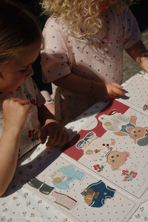 Konges Sløjd Meine Stickerwelt – Stickerbogen im Detail