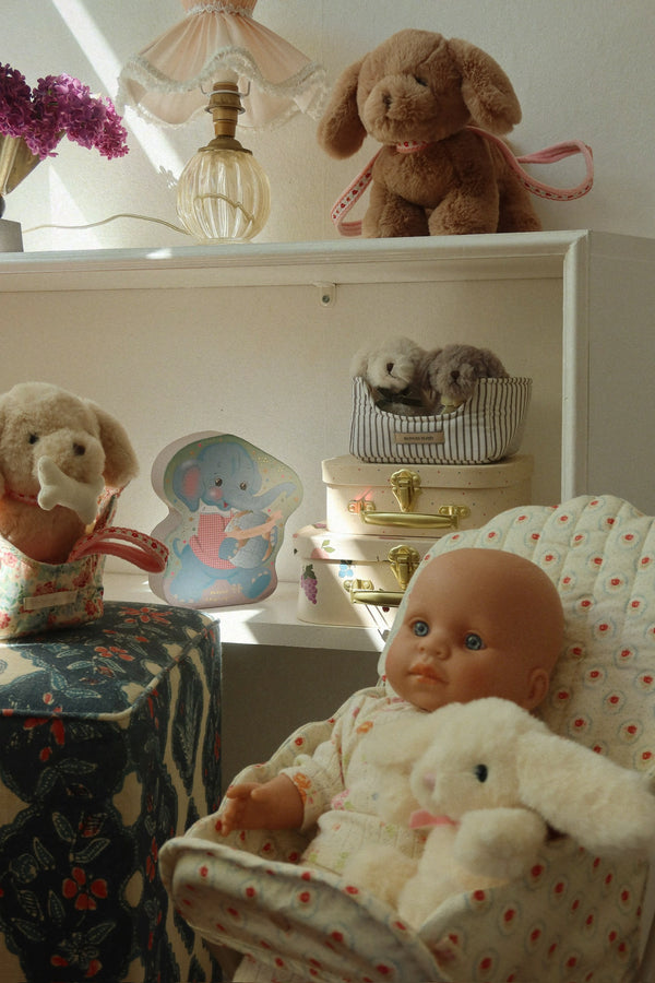 Doll set with teddy bear Nonoka