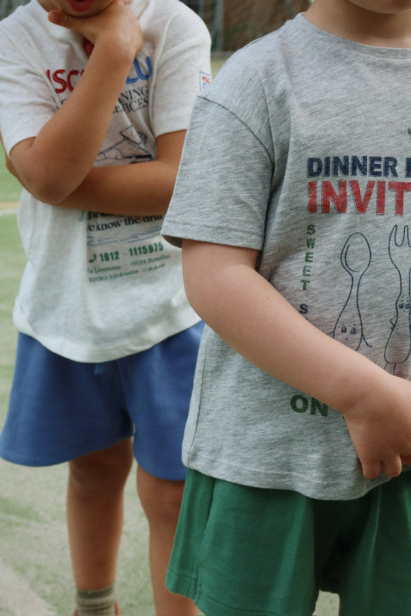 Spotty Sweatshorts Dark Ivy