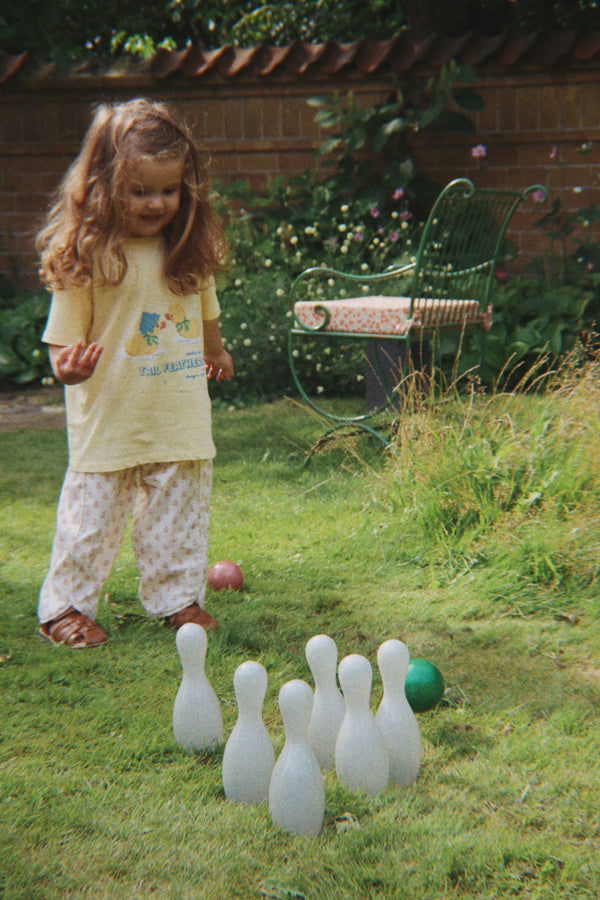 Glitter Bowling Set
