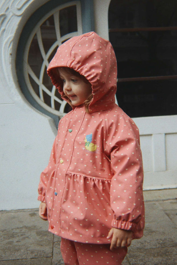 Rain Set Palm Duckling Heart Feathers