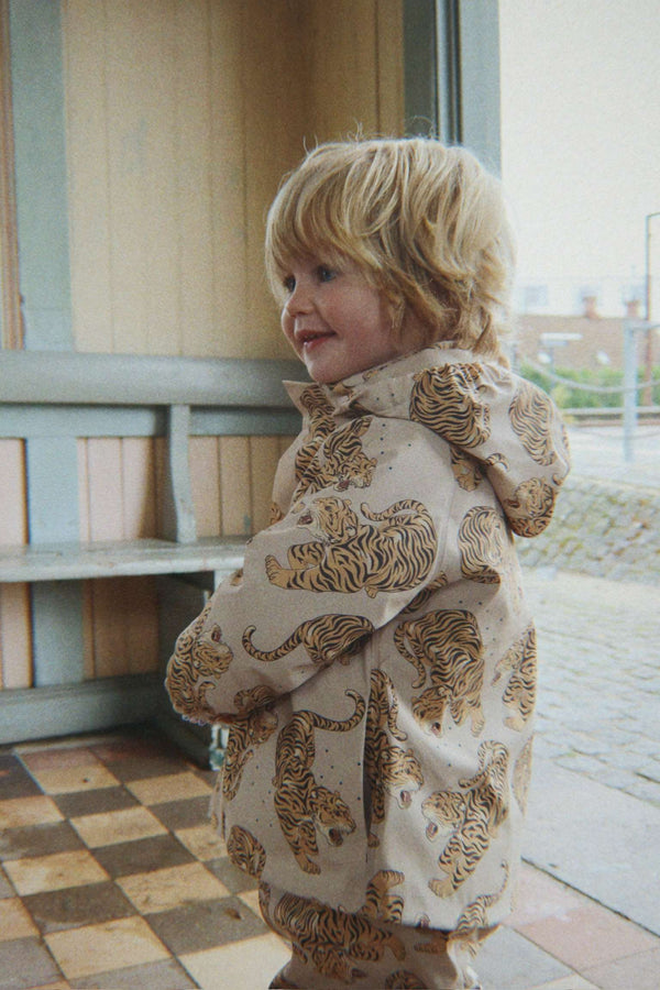 Rain Set Palm Panthera Beige