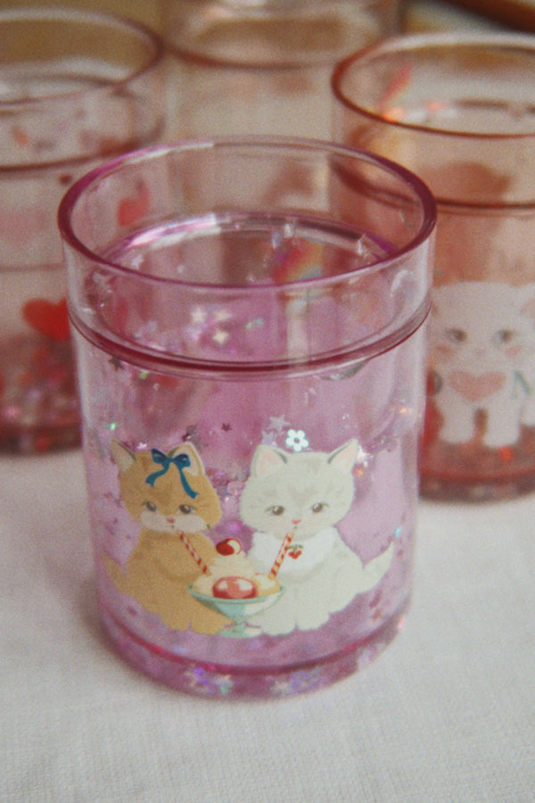 Konges Sløjd Glitzer-Trinkbecher Multi Glitter Detail