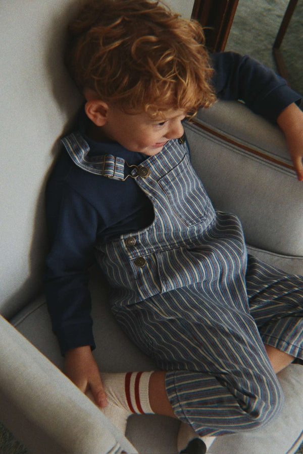 Konges Sløjd Rippen-Socken Green Stripe im Outfit