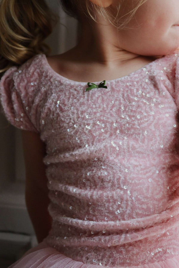 Konges Sløjd Kleid Ballerina Ash Rose – Detailansicht