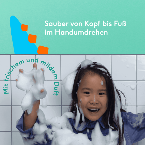 Naïf 2-in-1 Shampoo & Duschgel – frischer Limettenduft