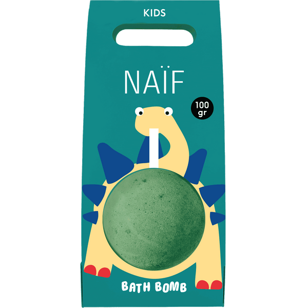 Naïf sprudelnde Badekugel für Kinder, 100 g