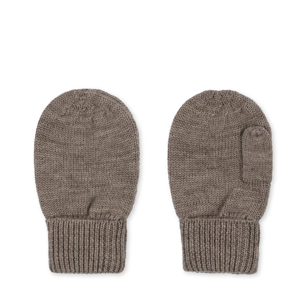 Louli Mittens Soft Brown