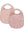 2-Pack Bibs Fairy Cherry / Cameo Rose