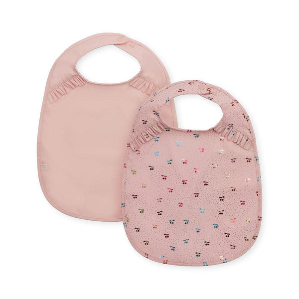 2-Pack Bibs Fairy Cherry / Cameo Rose