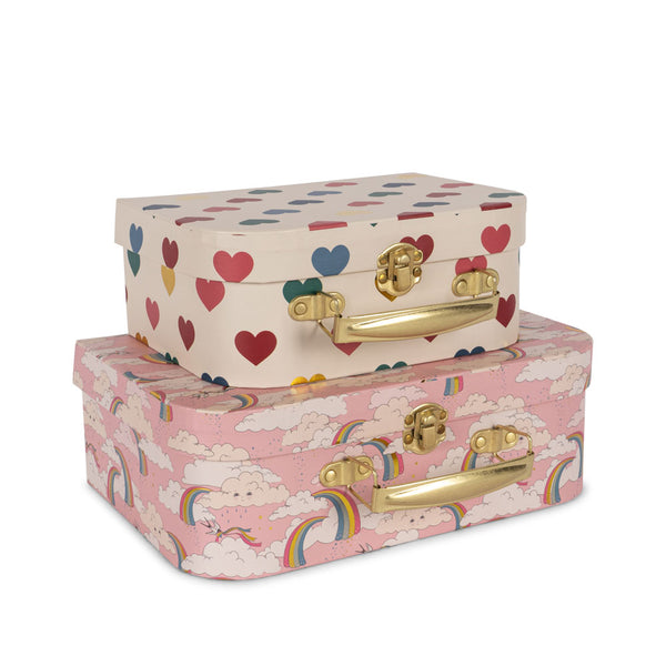 Lot de 2 valises Rainbow