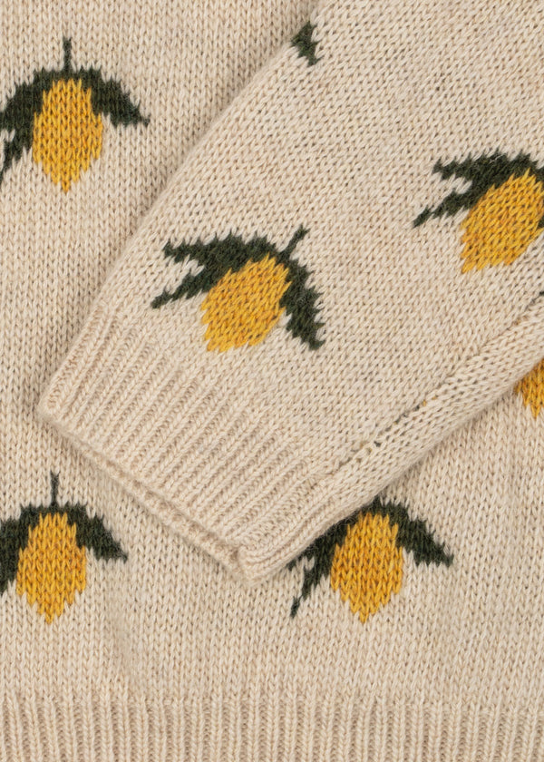 Belou knitted sweater Lemon