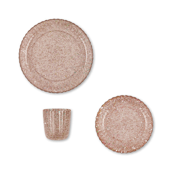 Kinder Geschirr-Set Sparkling Blush