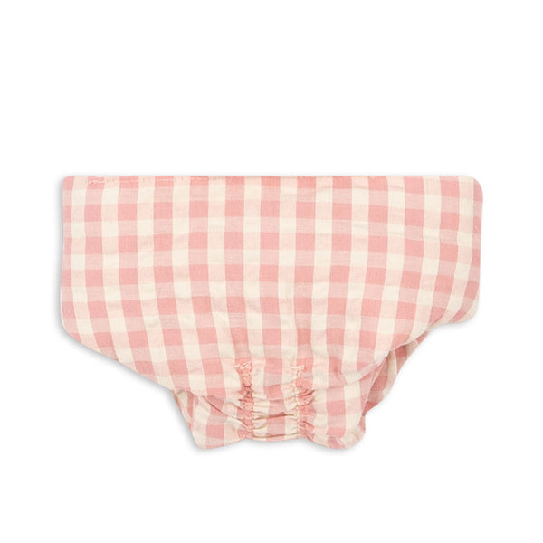 Puppen Nursery Set Powder Pink Check