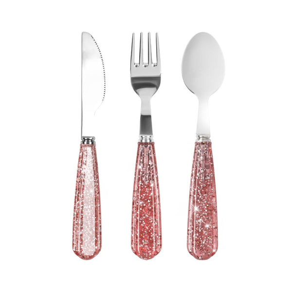 Kinderbesteck-Set Sparkling Blush