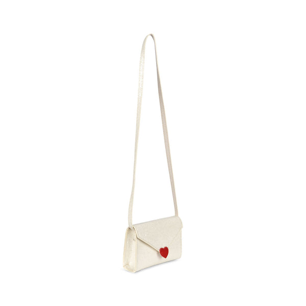 Love Letter Tasche Cream Glitter