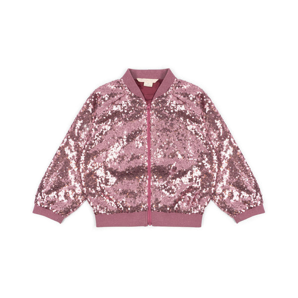 Starla Sequin Jacket Blush