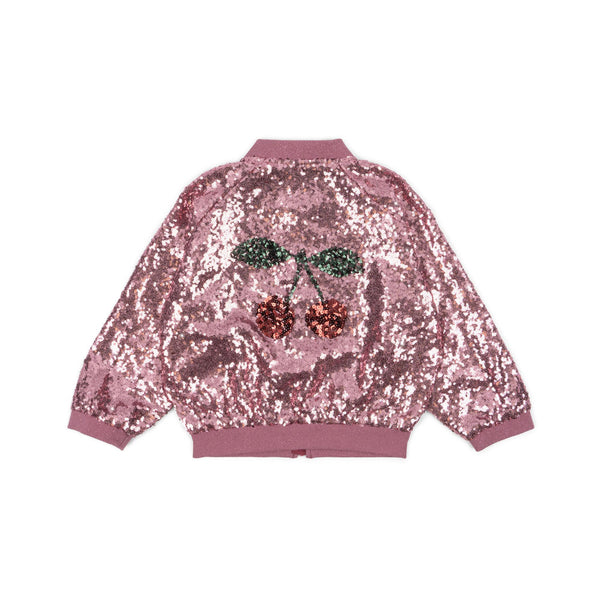 Starla Sequin Jacket Blush