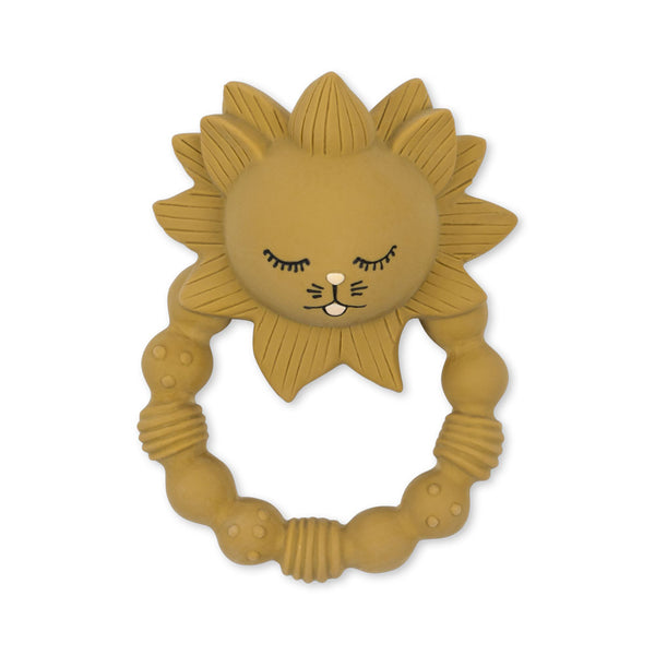 Anneau de Dentition Lion Moutarde