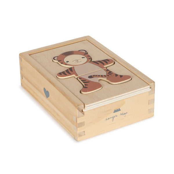 Puzzle en bois Teddy Dress Up