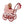 Minnie Lulu Doll's Pram (Strawberry Ice