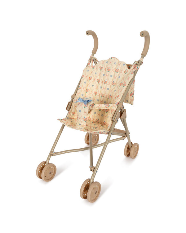 Konges Slojd-Puppenwagen Fleur Decor-Beluga Kids