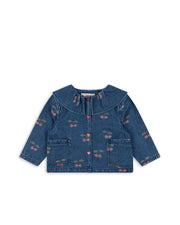 Second Season: Magot jeans shirt Ma Grande Cerise