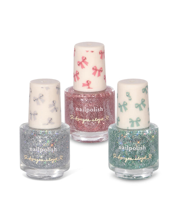 Konges Slojd-3-Pack Twinkle Nagellack-Beluga Kids