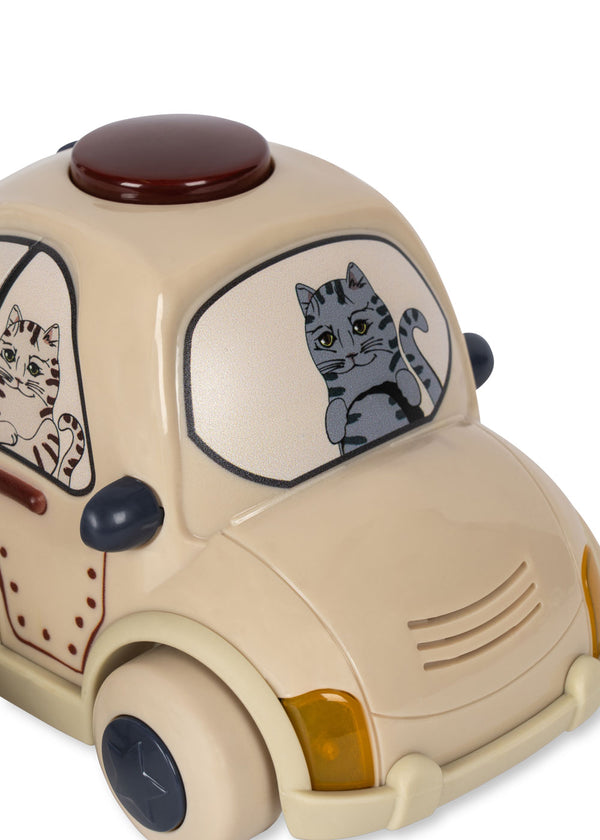 Remote-controlled police car beige