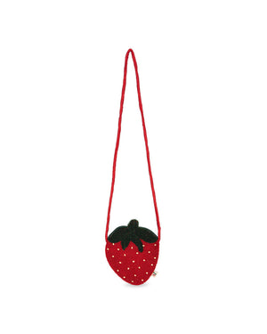 Konges Slojd-Strawberry Tasche Rio Red-Beluga Kids