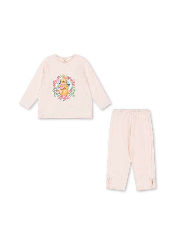 Gio Pyjama Bow Soft Pink