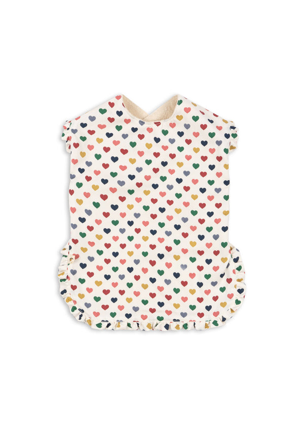 Comea ruffle bib Coeur Coloré