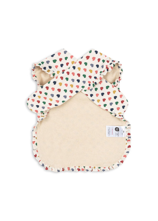 Comea ruffle bib Coeur Coloré