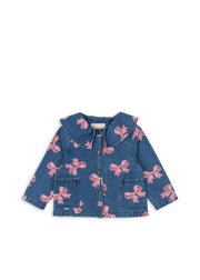 Magot Denim Shirt Bella Bow