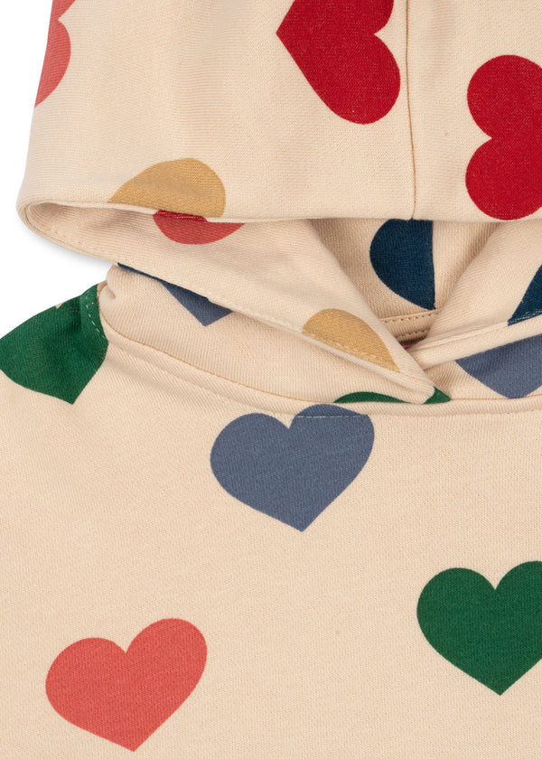 Robe à capuche Lou Bon Coeur Coloré