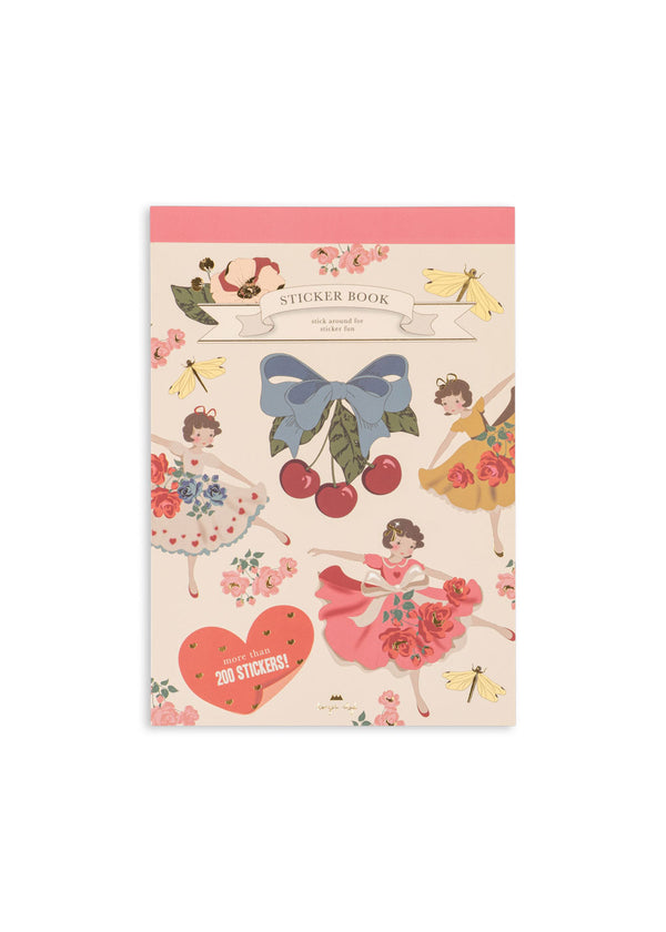 "A Sticker a Day" sticker book pink
