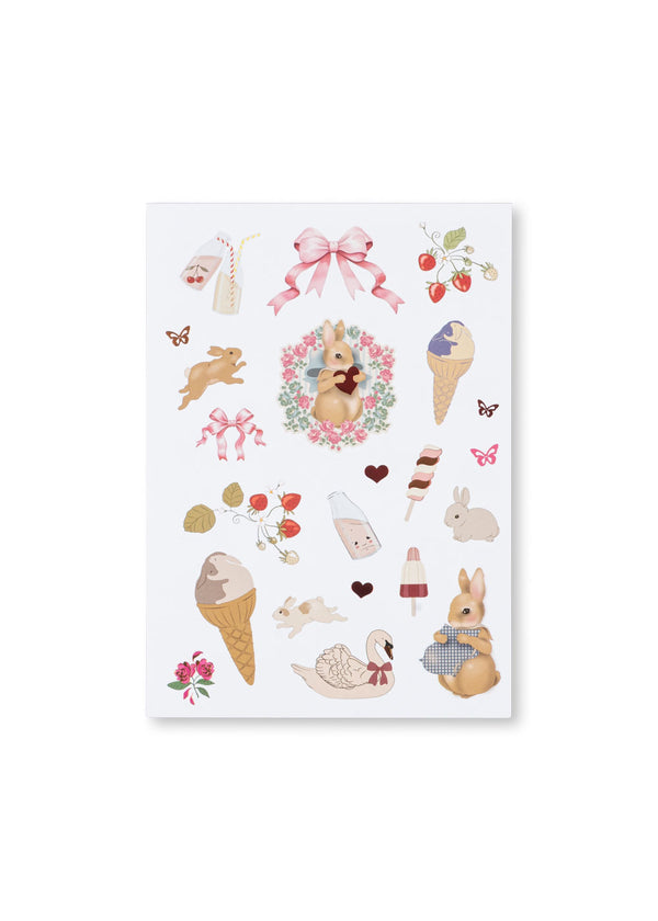 "A Sticker a Day" sticker book pink