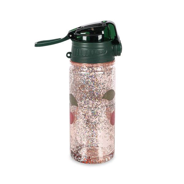 Glitter Cherry Water Bottle