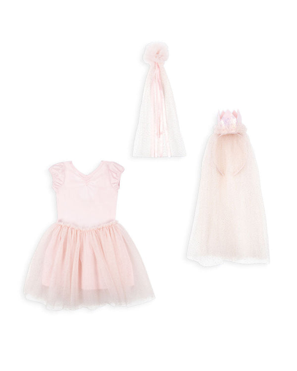 Princess costume + crown cloud pink