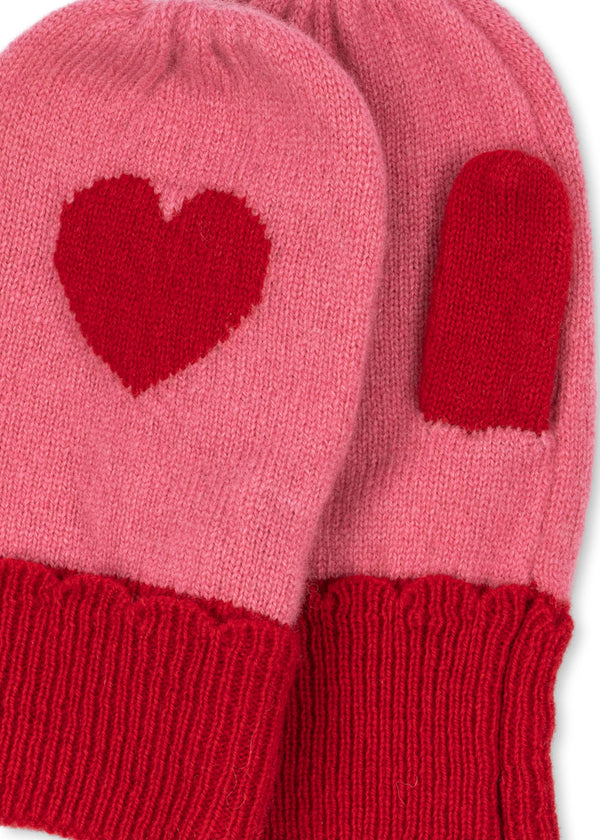 Collette Mittens Pink