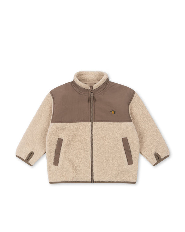 Flynn Fleece Jacket Oxford Tan