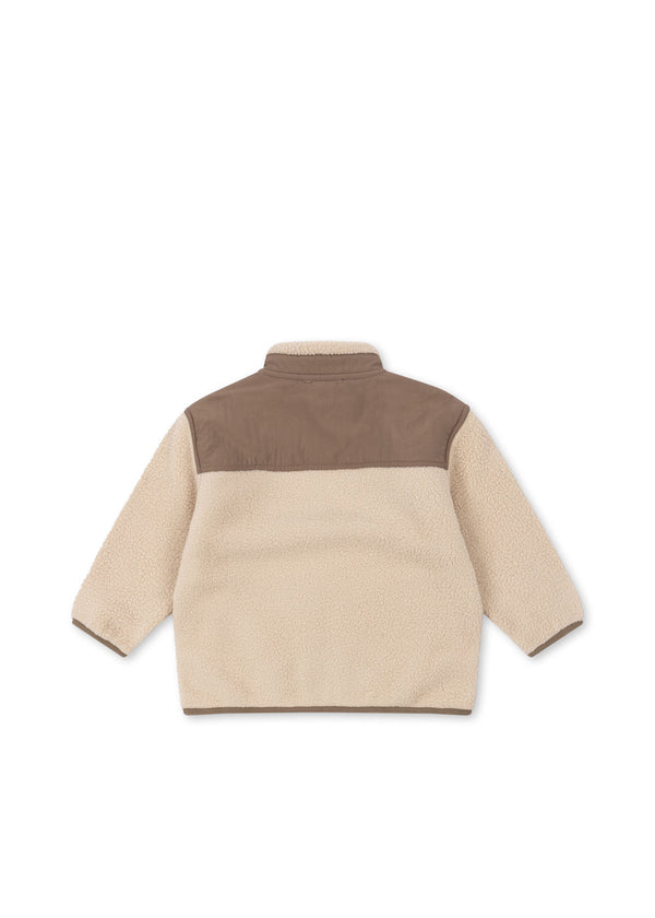 Flynn Fleece Jacket Oxford Tan