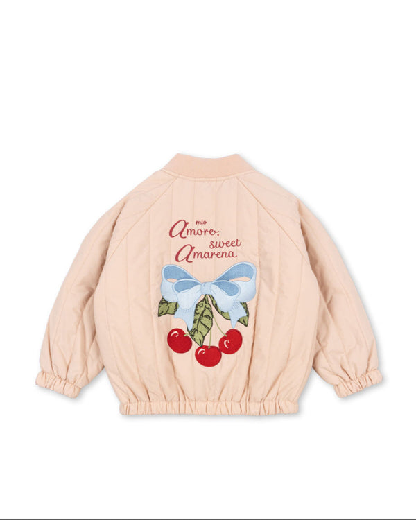 Juno Bomber Jacket Cameo Rose