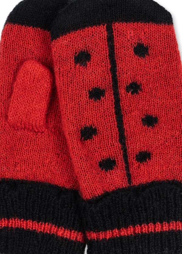 Ladybug Mittens Barbados Cherry
