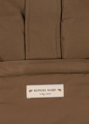 Nemuri Fusssack in Walnut – Detail der Verarbeitung