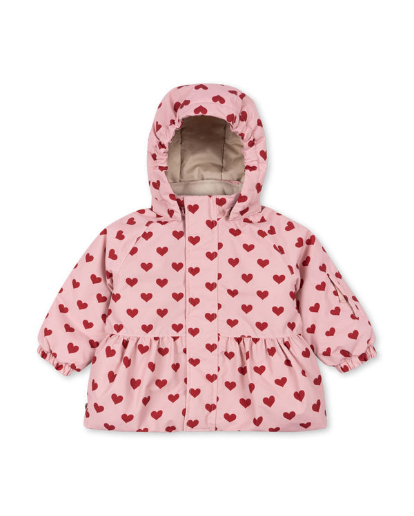 Mismou Ruffle Winter Jacket Amour Pink