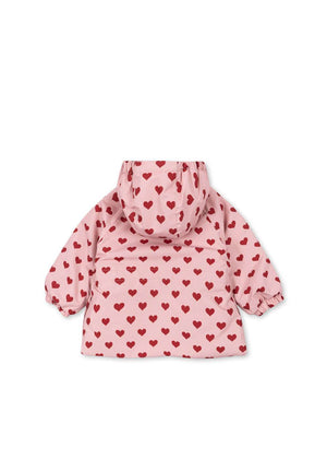 Mismou Rüschen-Winterjacke Amour Pink von Konges Sløjd – Rückansicht